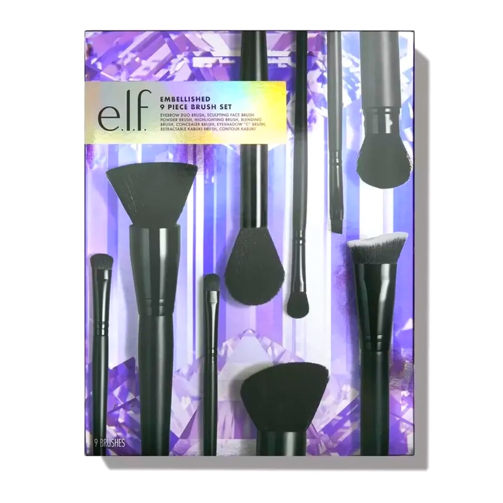 e.l.f. 9 Piece Brush Set *New*